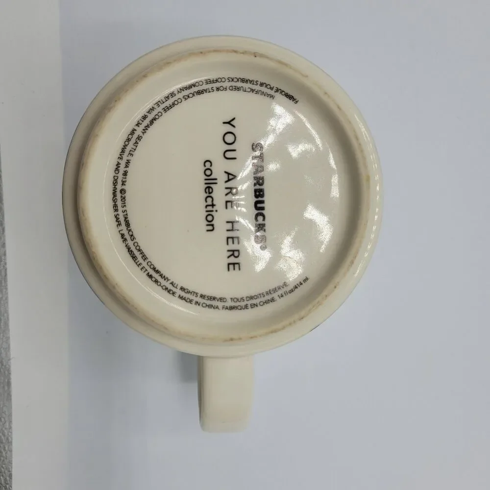 Starbucks Indianapolis You Are Here Series Collection 14oz‎ Coffee Tea Mug Cup
